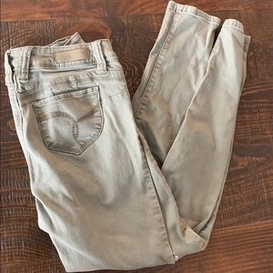 Olive green jeans sz 5